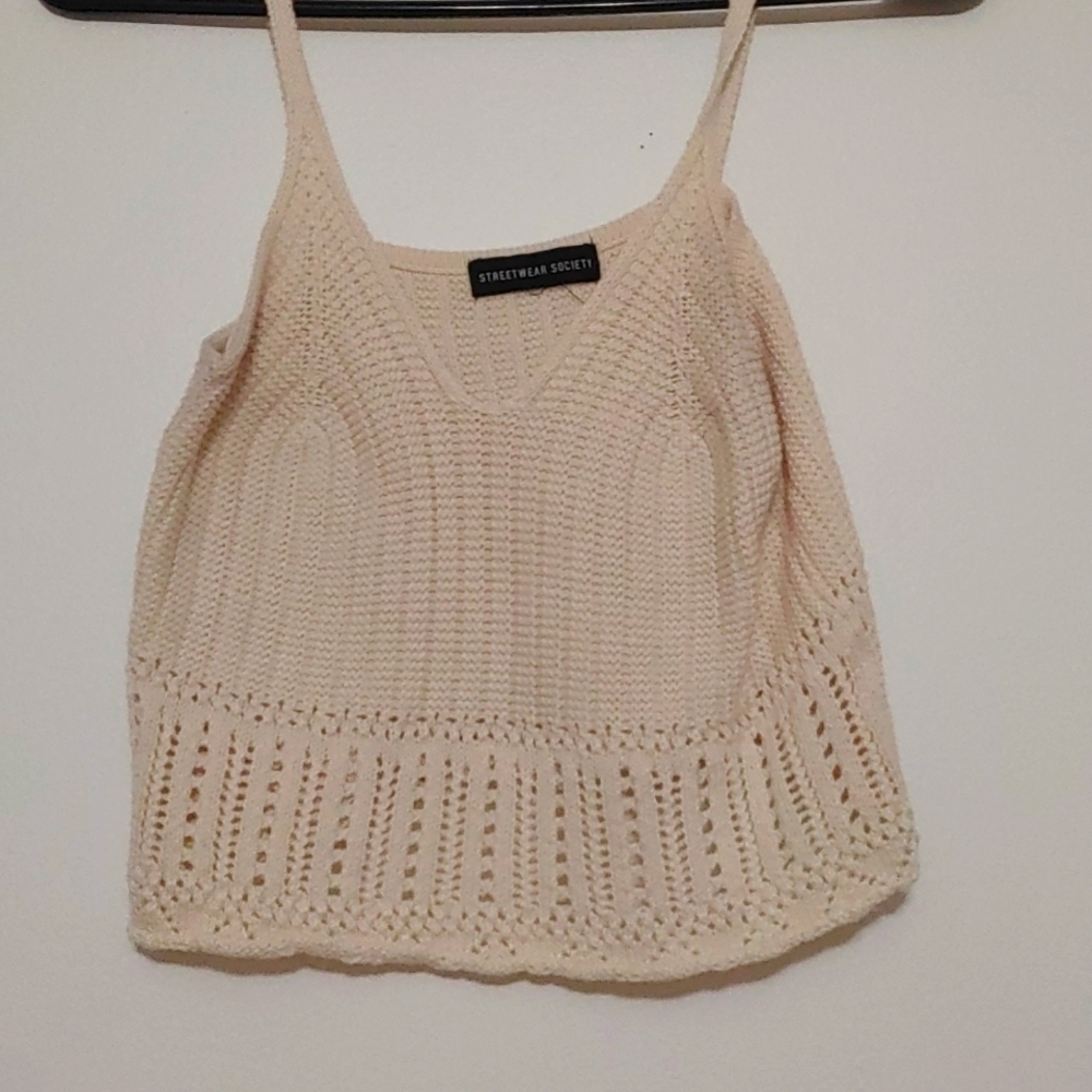 Medium crochet crop top